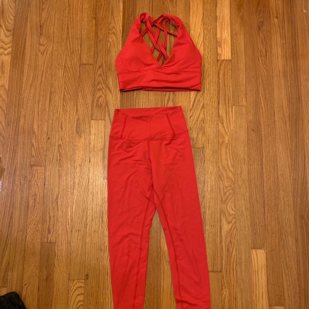 Ethic legging plus matching sport bra